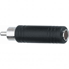 Adattatore Mono Jack Femmina 6.3mm - RCA Maschio