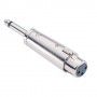 Adattatore XLR Femmina - Jack 6.3mm Maschio Mono
