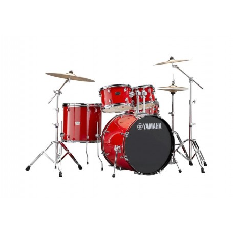 YAMAHA Rydeen Standard Hot Red c/piatti Paiste 101