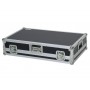 PROEL Flight Case Professionale per 2 Lettori CD + Mixer 2 canali