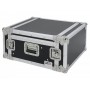 PROEL Flight Case 4 Unità Rack 19" con Supporto Mixer Inclinabile