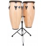 LATIN PERCUSSION LPA647 Set conga 11"+12" Legno Naturale