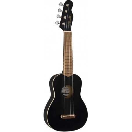 FENDER Venice Soprano Ukulele WN Black