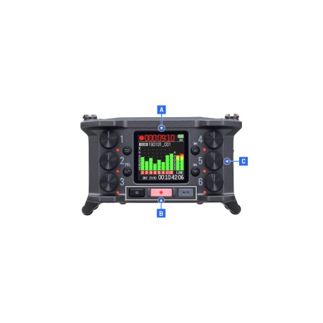 ZOOM F6 Multitrack Field Recorder