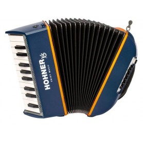 HOHNER XS Accordion Blu/Orange w/Gigbag