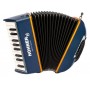 HOHNER XS Accordion Blu/Orange w/Gigbag
