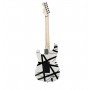 EVH Striped Series White with Black Stripes