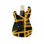 EVH Striped Series Black with Yellow Stripes