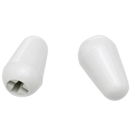 FENDER Stratocaster Switch Tips White (2)
