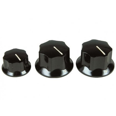FENDER Standard Jazz Bass Knobs (set da 3)