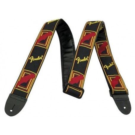 FENDER Fascia Monogrammed Black / Yellow / Red