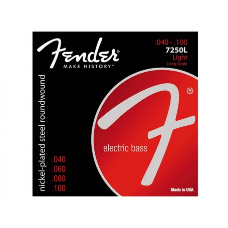 FENDER Corde Per Basso 7250L 040/100