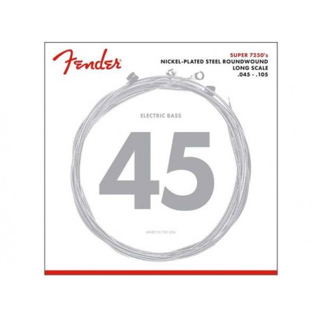 FENDER Corde Per Basso 7250M 045/105