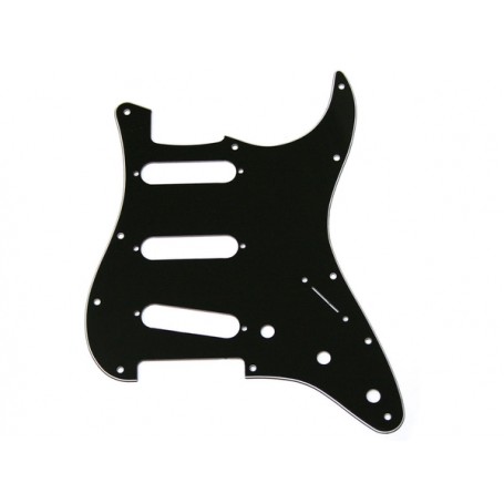 FENDER Strat Pickguard SSS Standard Black