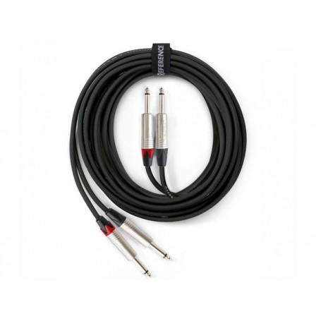 REFERENCE RICT01 Black JJ/JJ 10mt (Neutrik)