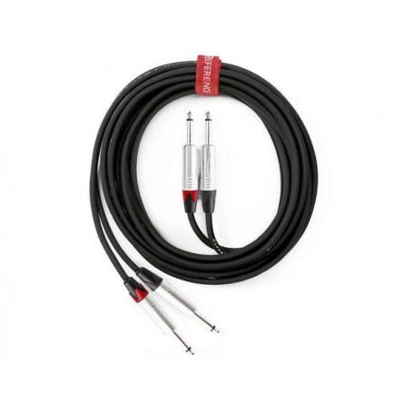 REFERENCE RICT01 Black JJ/JJ 6mt (Neutrik)