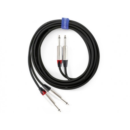 REFERENCE RICT01 Black JJ/JJ 4,5mt (Neutrik)