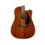 FENDER CD60SCE Dreadnought All-Mahogany