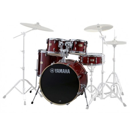 YAMAHA SBP2F5 Stage Custom Birch Cramberry Red