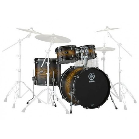 YAMAHA Live Custom Hybrid Oak Fusion UZU Earth Sunburst