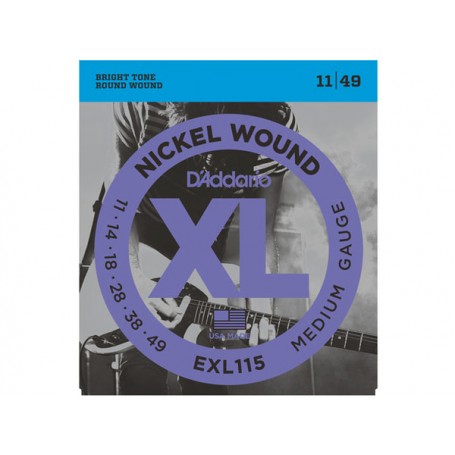 D'ADDARIO EXL115 Medium 011/049