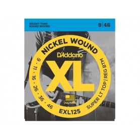 D'ADDARIO EXL125 Super Light Top / Regular 009/046