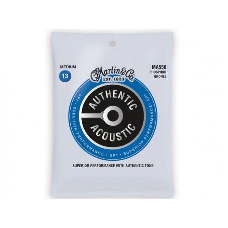 MARTIN MA550 Authentic SP Phosphor Bronze Medium 013/056