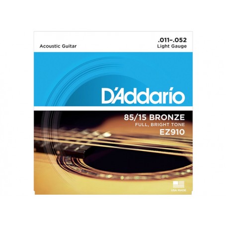 D'ADDARIO EZ910 American Bronze 011/052