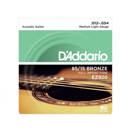 D'ADDARIO EZ920 American Bronze 012/054