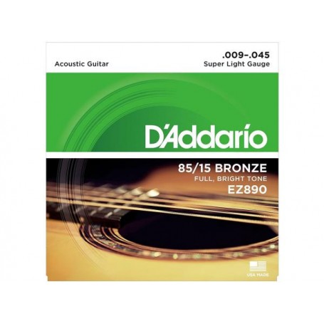 D'ADDARIO EZ890 American Bronze 009/045