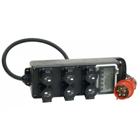 PROEL SDC360 Power box portatile spina 32A / 6 uscite CEE 16A