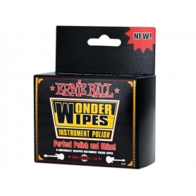 ERNIE BALL Wonder Wipes Instrument Polish (6 Pack)