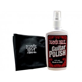 ERNIE BALL 4222 Kit Panno + Liquido per Pulizia Strumenti