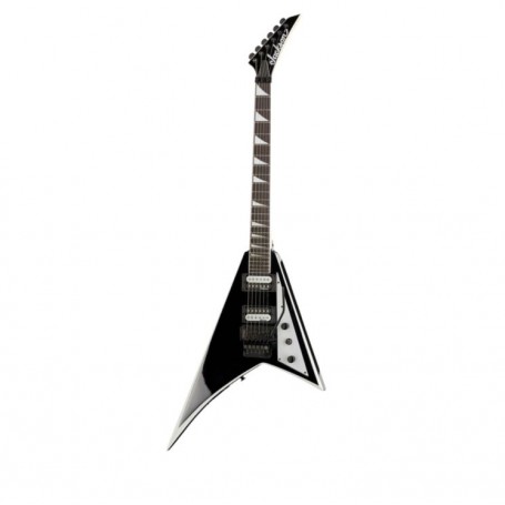 JACKSON JS32 Rhoads AH Black with White Bewels