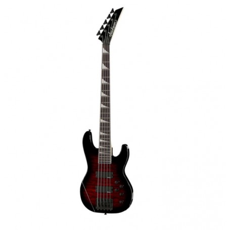 JACKSON JS3VQ Concert Bass AH Tansparent Red Burst