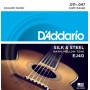 D'ADDARIO EJ40 Silk & Steel Regular Light