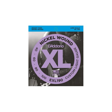 D'ADDARIO EXL190 Custom Light Gauge
