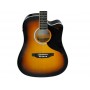 EKO Ranger CW EQ Brown Sunburst