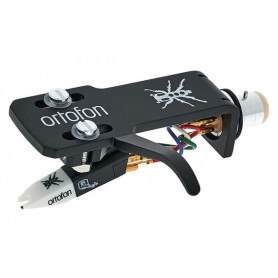 ORTOFON OM Qbert on SH4 Black Headshell