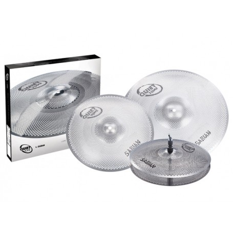 SABIAN QTPC502 Quiet Tone Low Volume Cymbals Set