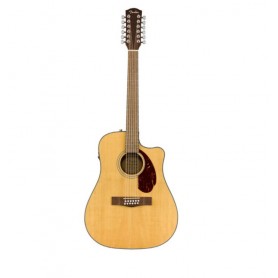 FENDER CD140SCE-12 Dreadnought Natural with Case