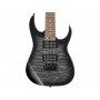 IBANEZ GRG7221QA TKS Transparent Black Sunburst