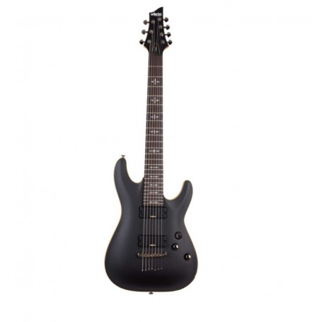 SCHECTER Demon 7 Aged Satin Black