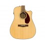 FENDER CD140SCE Dreadnought Natural with Case