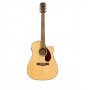 FENDER CD140SCE Dreadnought Natural with Case