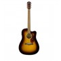 FENDER CD140SCE Dreadnought Sunburst with Case