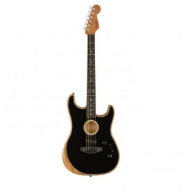 FENDER American Acoustasonic Stratocaster Black
