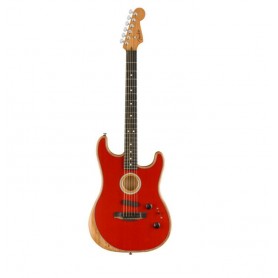 FENDER American Acoustasonic Stratocaster Dakota Red