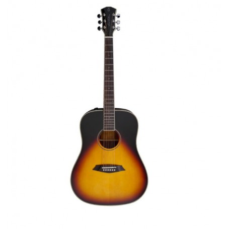 LARRY CARLTON A3-D Dreadnought Vintage Sunburst
