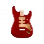 FENDER Deluxe Strat Alder Body Candy Apple Red